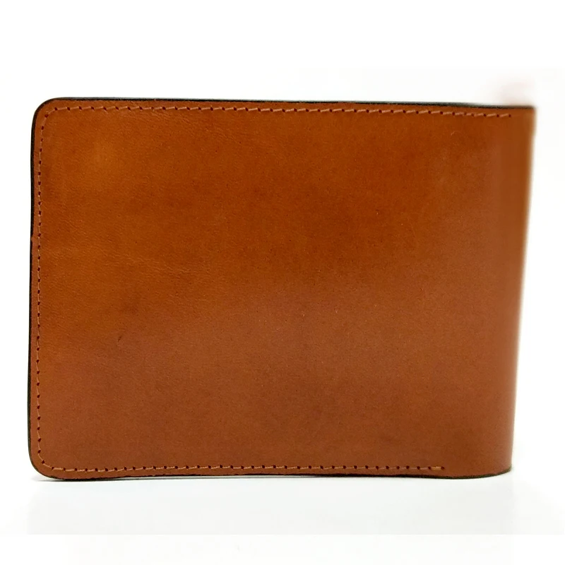 Men wallet coin leather money clip wallet weave wallet