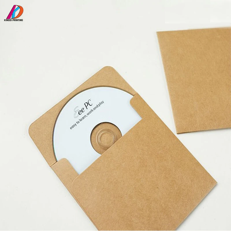 Mini Customize Printing Kraft CD Envelope