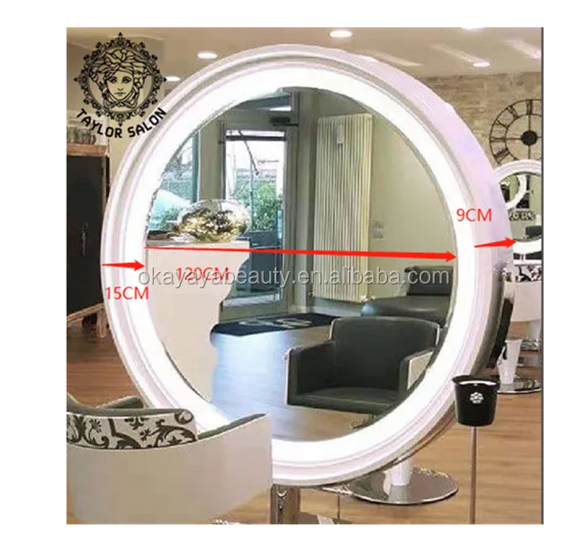 Kingshadow salon mirrors station barber shop mirrors makeup mirror for sale