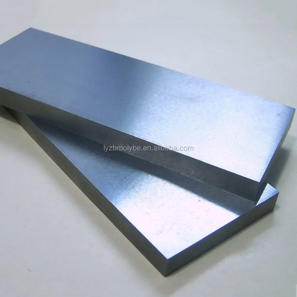 2018 high quality 99.95% pure Molybdenum plate Molybdenum price per kg