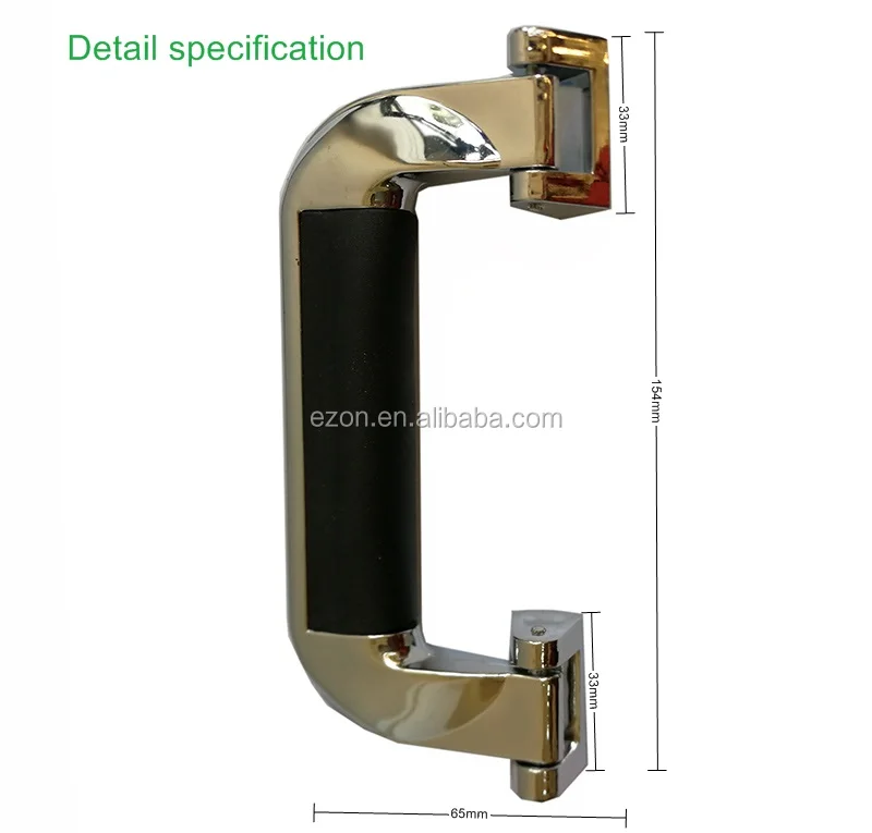 aluminum tool carry case black handle strong durable suitcase handle flight case hardware handle