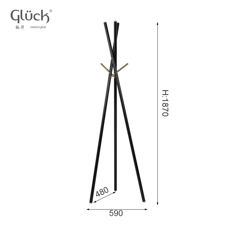 2017 new design tree shaped iron clothes stand STICK 2017A