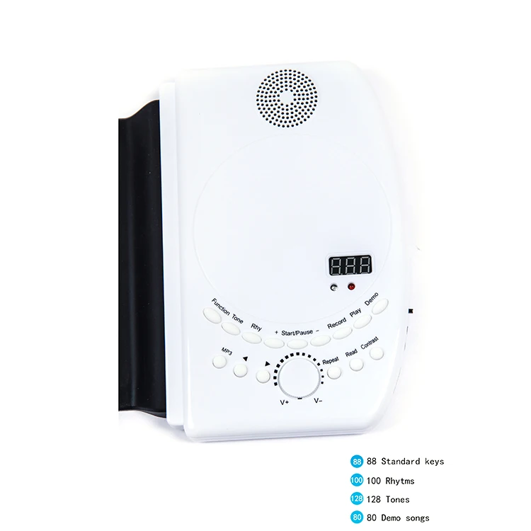 С выходным разъемом MIDI, водонепроницаемые 88 клавиш, 80 песен, 100 Ритм, фортепиано, клавиатура, игрушки