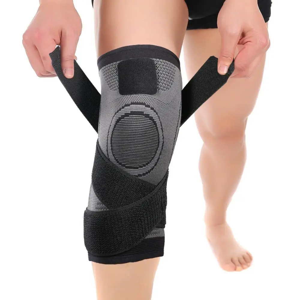 Hot Sale Outdoor Protective Knee Pads Basketball Cycling Knee Compression Sleeves