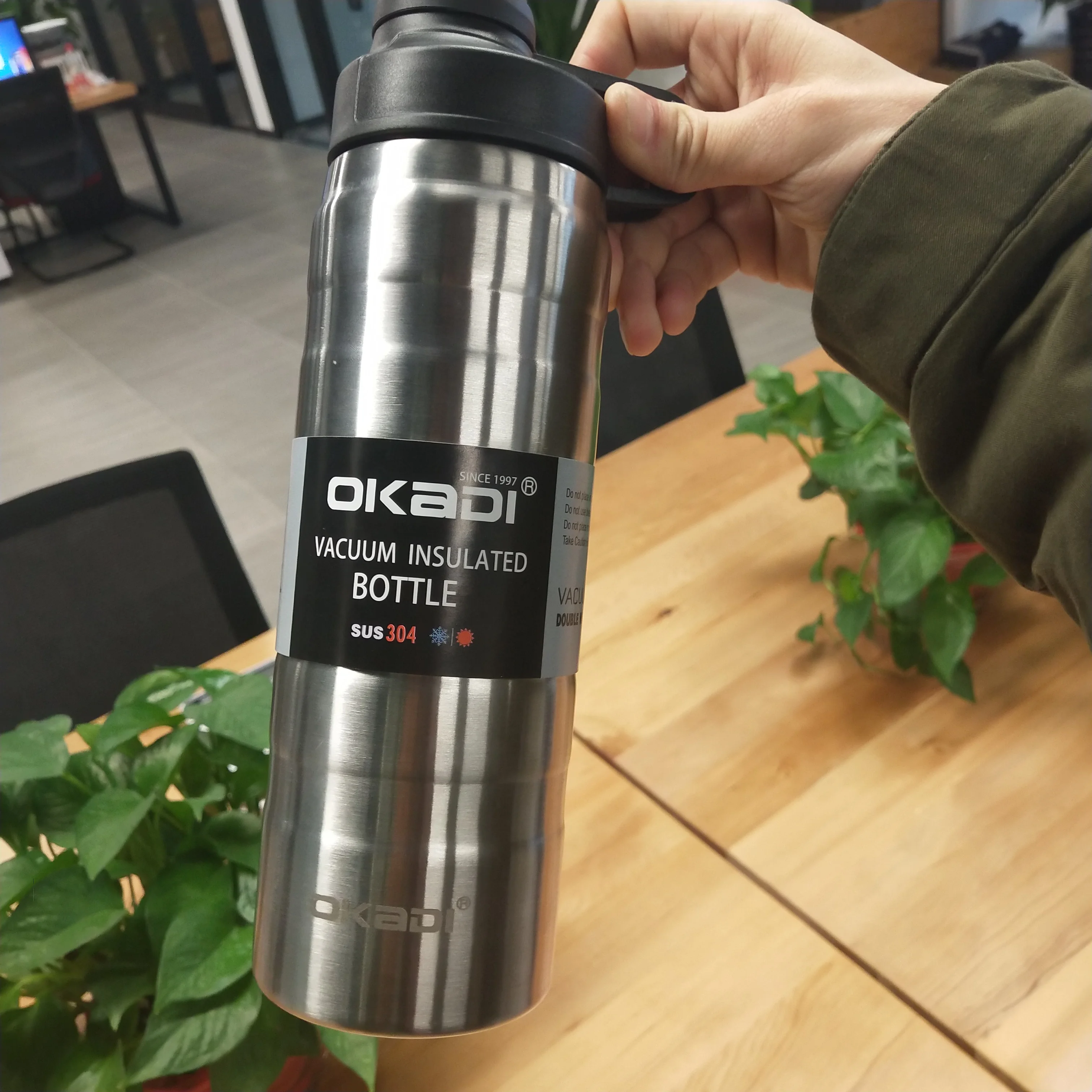 New product ideas 2019 termos  bottle stainless steel vacuum jug flask thermos 900ml