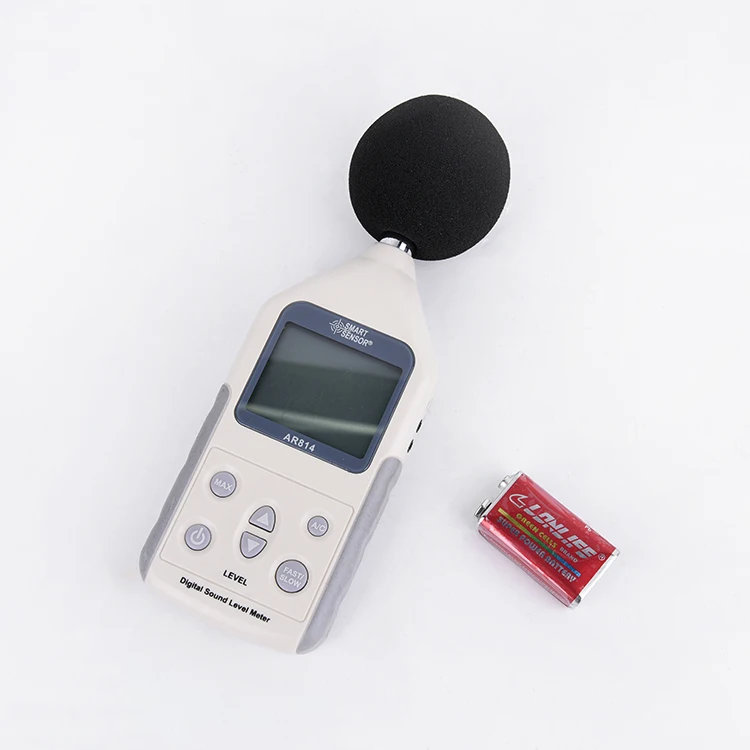 Фабрики Китая лучшее качество белый цвет Цифровой Звук шума метр