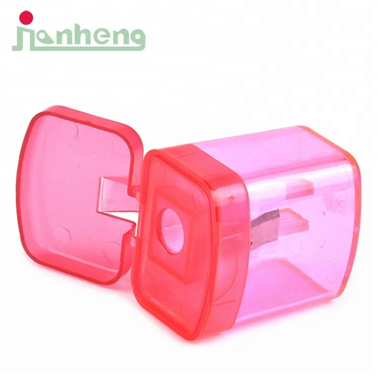 
Plastic pencil sharpener colored manual pencil sharpener 
