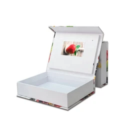 4.3 inch 5 inch 7 inch lcd screen video gift box jewelry ring box for advertising business marketing