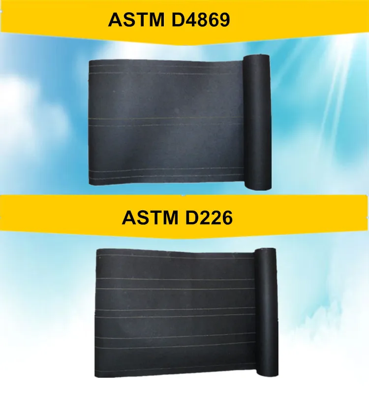 building waterproof tar paper asphalt roofing membrane