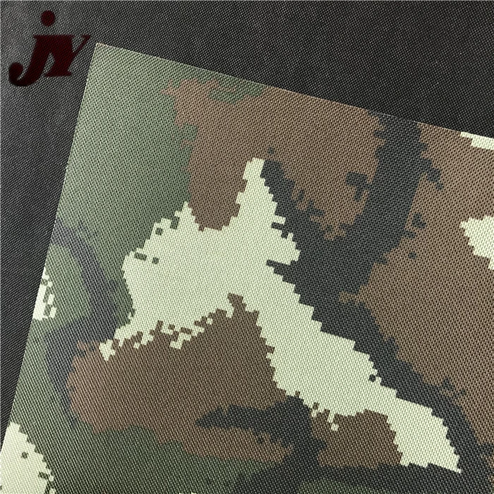 
600D 300D Army Camouflage Weave Printing Oxford PVC Coated Fabric 