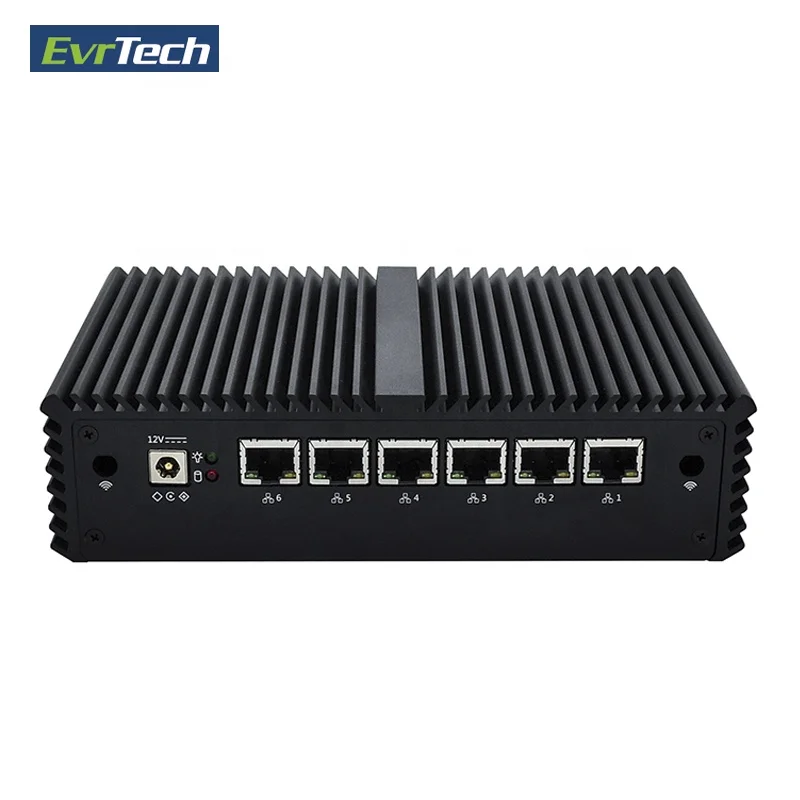 Pfsense брандмауэр 6, мини-ПК Intel Gigabit Lan с процессором I3 7100U Kabylake, мягкий маршрутизатор Barebone