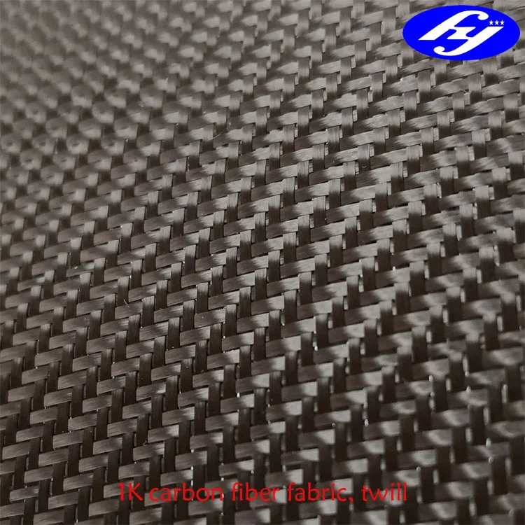 120g/m2 1K Woven Twill Carbon Fiber Fabric/cloth/roll