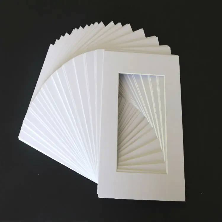 collage picture frame/precut matboard in frame /mount board