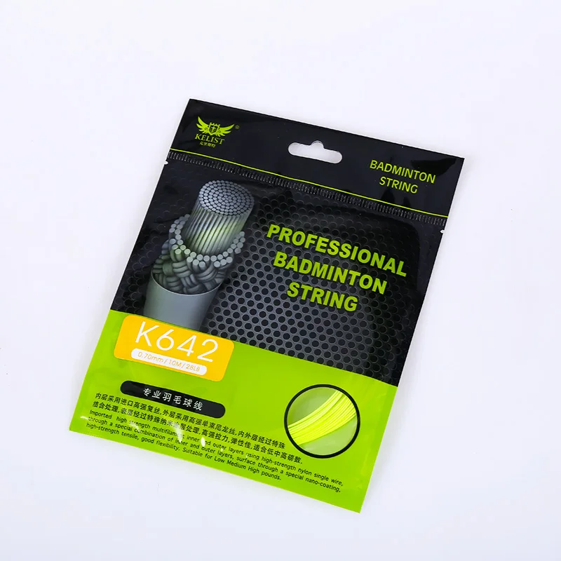 Branded String Badminton with Resistance Ultra High Elastic L Badminton Racket The Fine Fiber Nylon any Colors Diversity CN;GUA