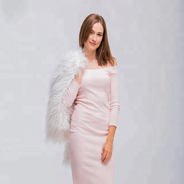 
wholesaler Bridal white Faux fox fur shawl cape for wedding for vevening dress winter 