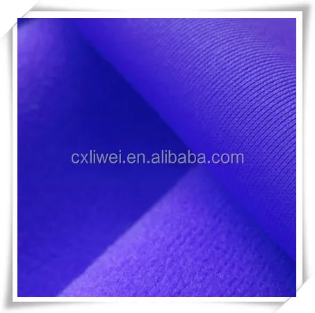 factory price/tricot brush/100% polyester warp knitted tricot brush fabric super poly Triacetate