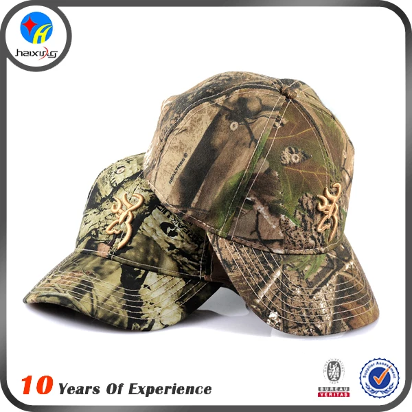 Camo Hunting  5 panel or 6 panel custom logo Tactical Baseball Cap Hat