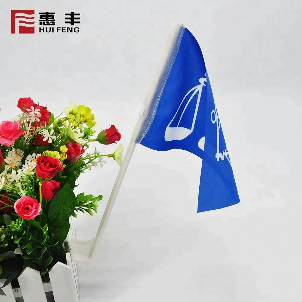 2018 blank country car window flag wholesale , car window flag car flag