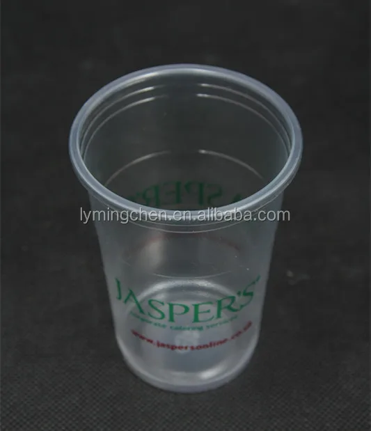 PP or ps plastic cup transparent request for ice cream