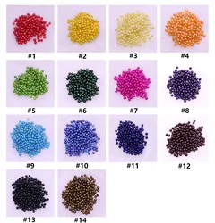 AAA+ grade 3-4mm Mini Natural pearl with 4mm gemstones in Freshwater Oyster Shells