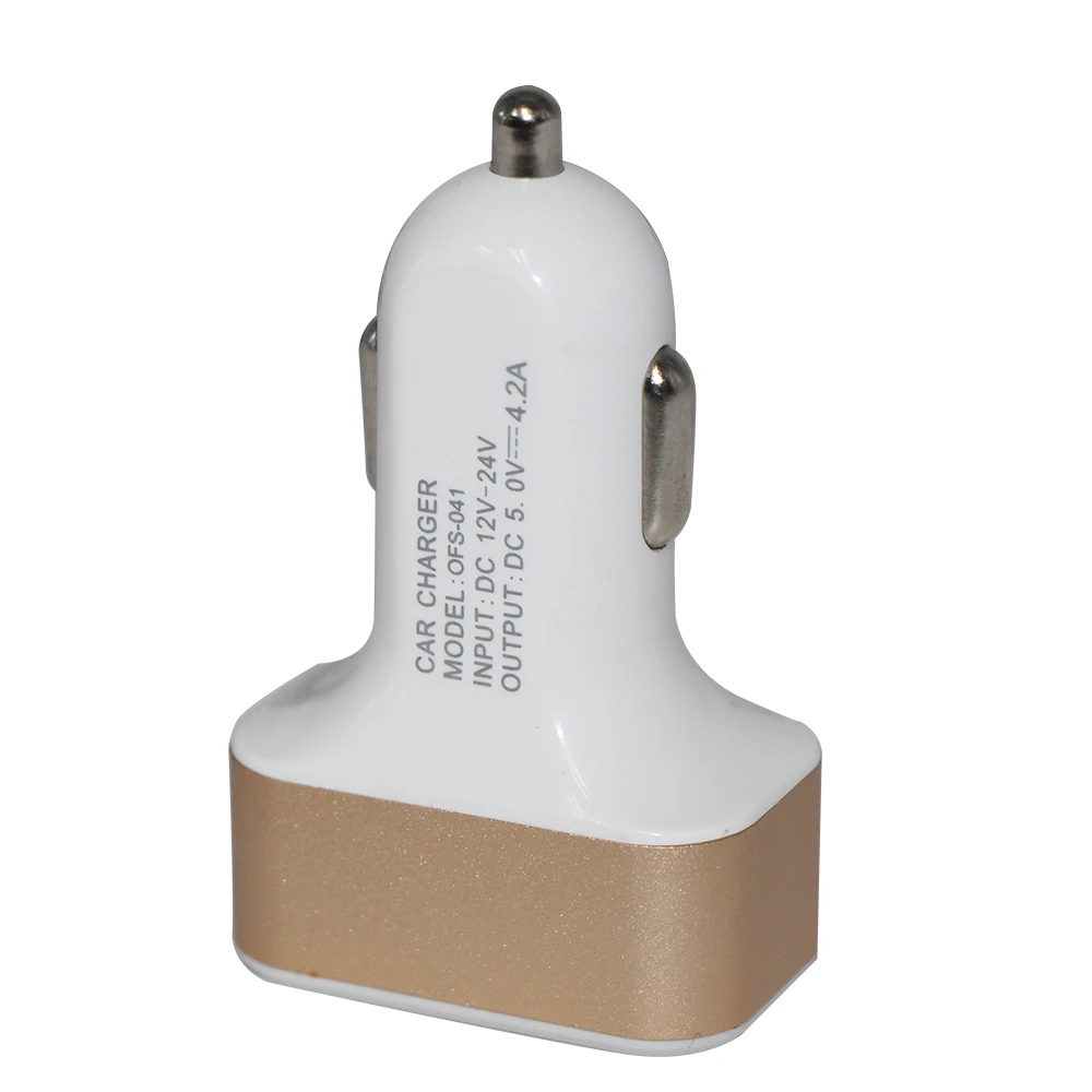 
4 ports USB for mobile phone fast charging wireless car charger 