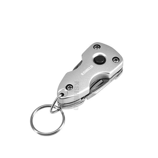 OEM multitool and custom multifunctional stainless steel pocket knives keychain logo custom keychain