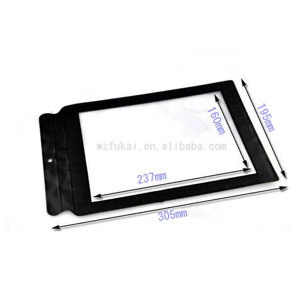 Hot Sale A4 Full Page 3X Magnification Ultra Thin Business Card Reading Magnifier For The Elderly