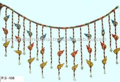Indian Embroidery Bird Wall Decorative Hangings Cross Stitch and Sewing Handmade Felt for Home Decoration