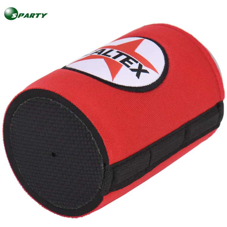 Custom embroidery logo thermal insulated magnetic neoprene beer can holder
