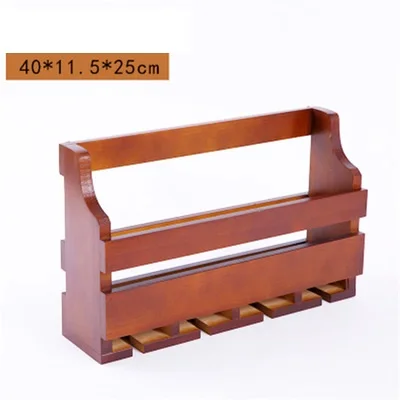
The Original Wooden Wine Rack Handmade Reclaimed, Wall Mounted Glass Holder & Shelf 