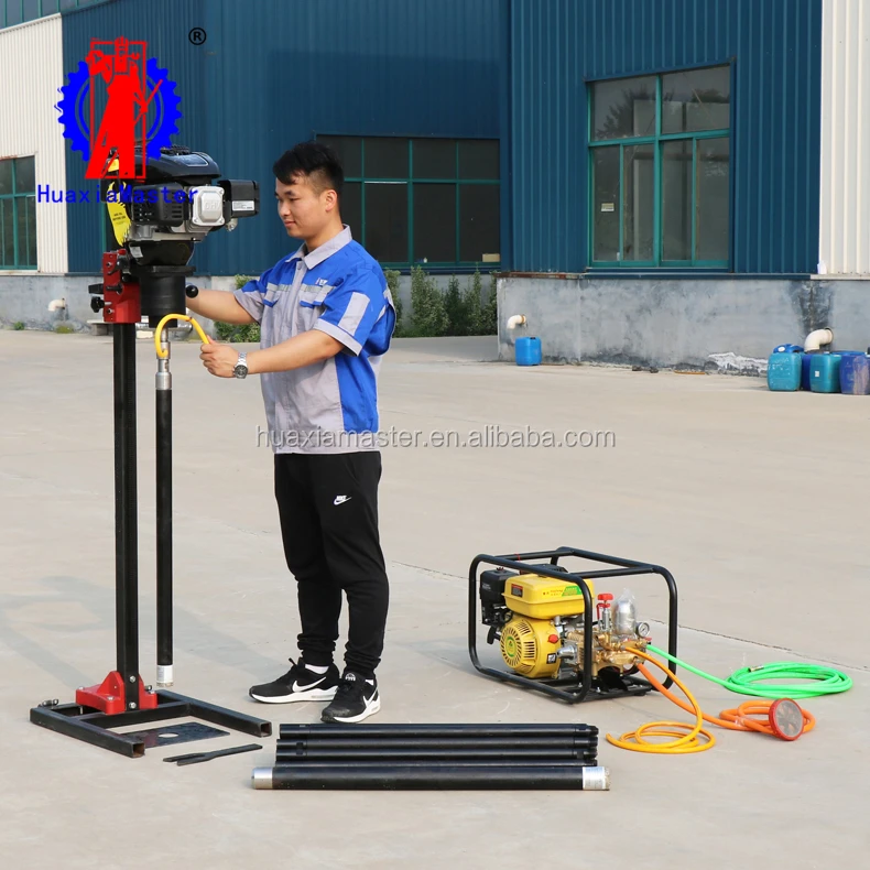 backpack portable core drill rig hand held concrete core drill rig rock core drilling machine for sale