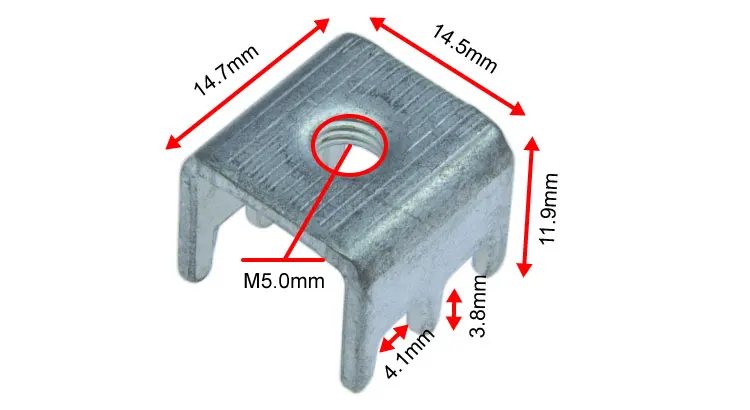 brass weld terminal for PCB board,soldering PCB terminal, M5tin plating terminal  120A