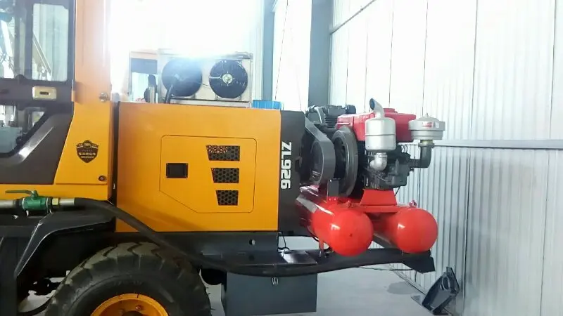 Highway guardrail pile driver for sale