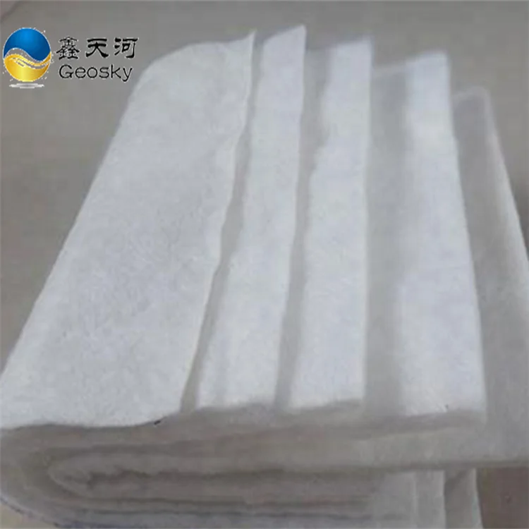 
100gsm 120gsm 150gsm factory Needle Punched Polyester Non woven Geotextile price 