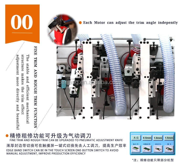YJ-468J хорошая цена Для закругления уголков и предварительно фрезерный функции высокая эффективность автоматический кромкооблицовочный станок для кромки