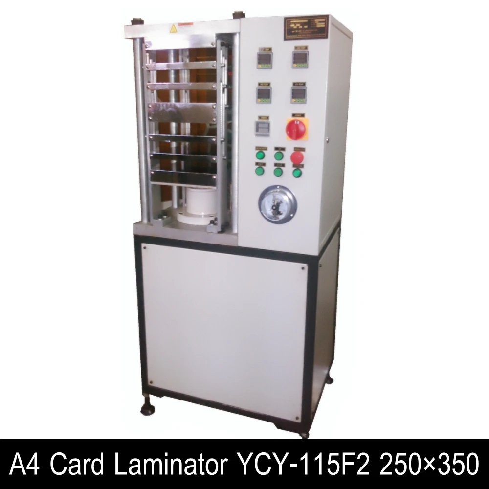 plastic PVC card laminating machine