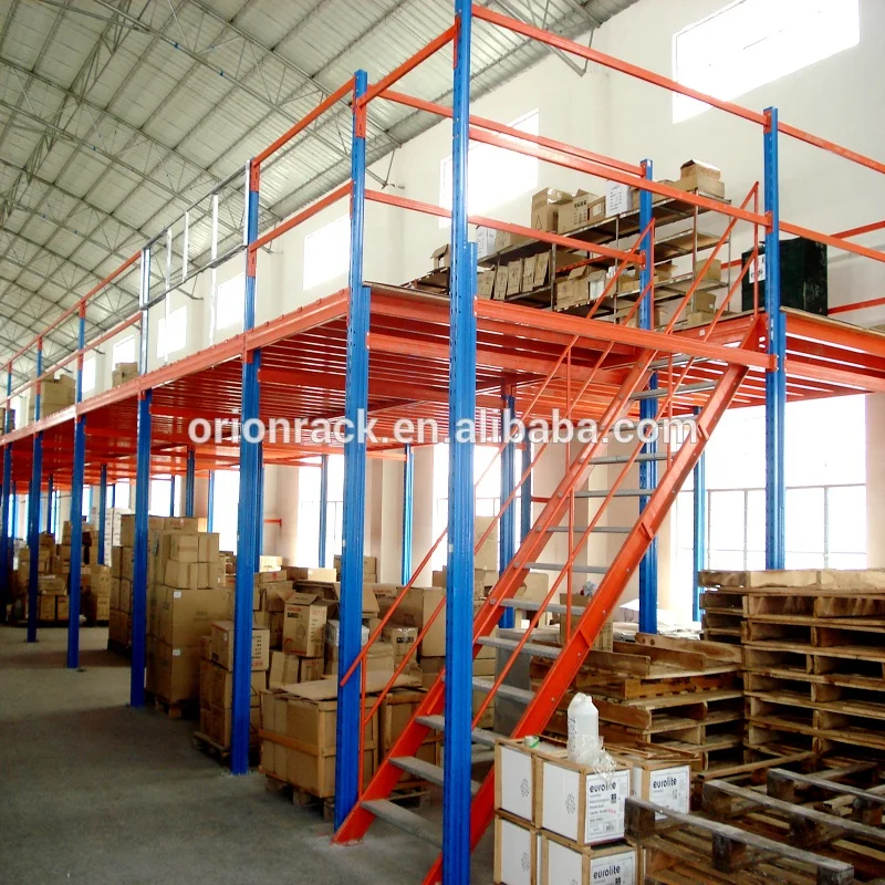 High Quality Warehouse Storage multi-level Mezzanine Floor Racking Warehouse Storage Use