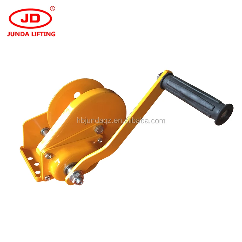 Портативный ratchet червячный трос ручная лебедка с тормозом