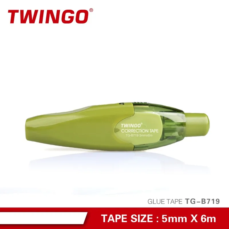 Fancy Stationery Pen typle Push Retractable Refillable Correction Tape