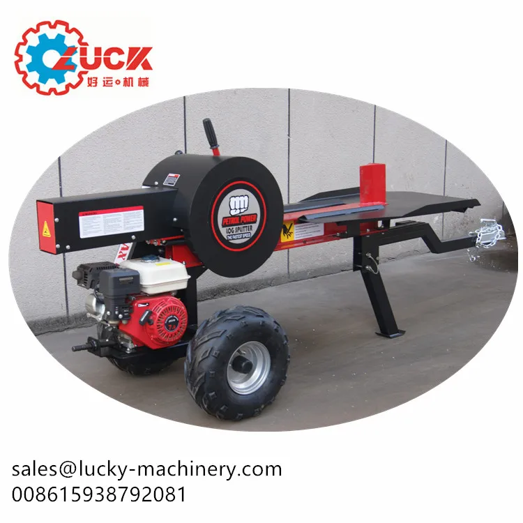 34T gas CE approved mechanical log splitter