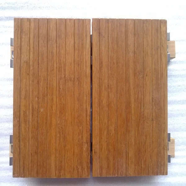 high quality waterproof durable Solid bamboo outdoor decking