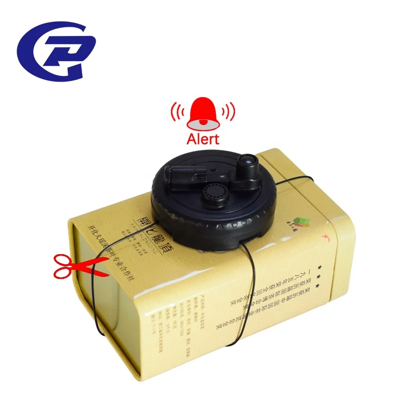 RUNGUARD EAS Anti Theft Spider Wrap Self Alarm Tag For Metal Box