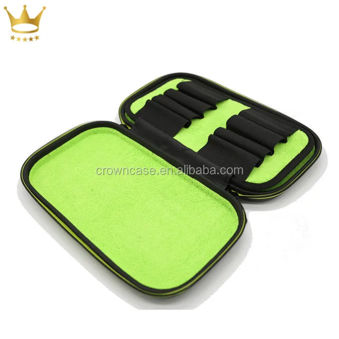 High Quality Black Waterproof Carbon Fiber PU EVA Paintball Barrel Case