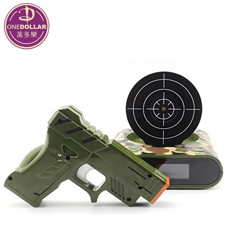 Upgraded version Creative safety lazy wake up shooting gun alarm clock