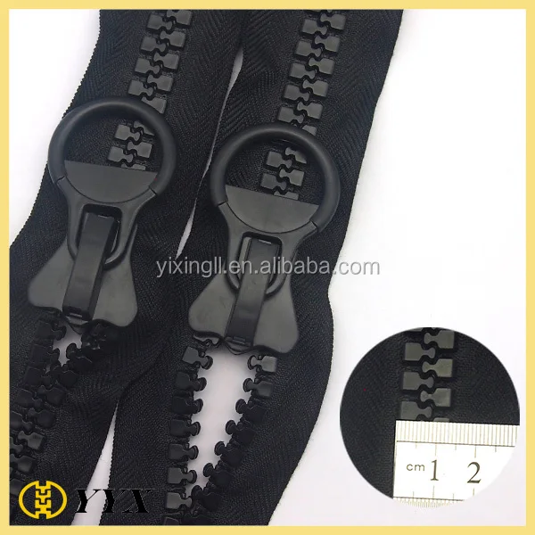 large industrial zipper close end plastic zipper 20# giant zip