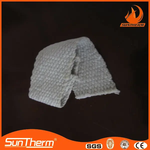 Огнеупорные запайки керамического волокна ленты