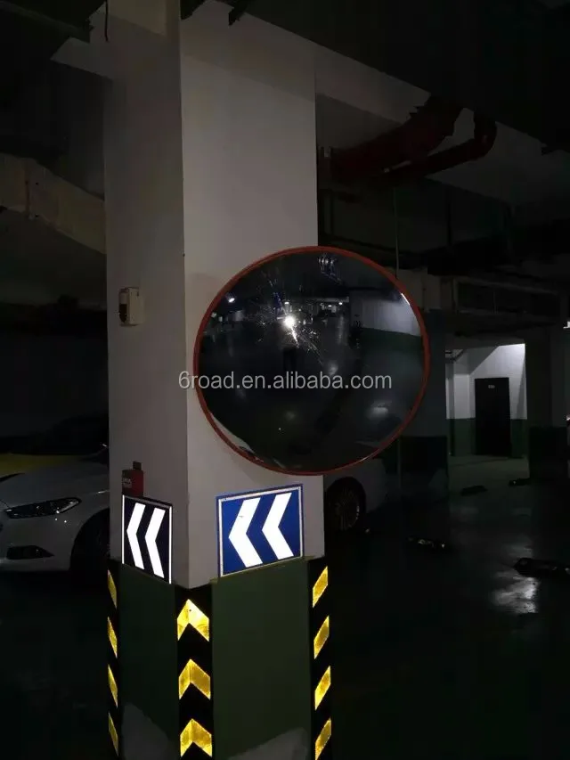 45cm CE Certificated Black Backing Indoor and Out Door Convex Mirror Traffic Road Safety