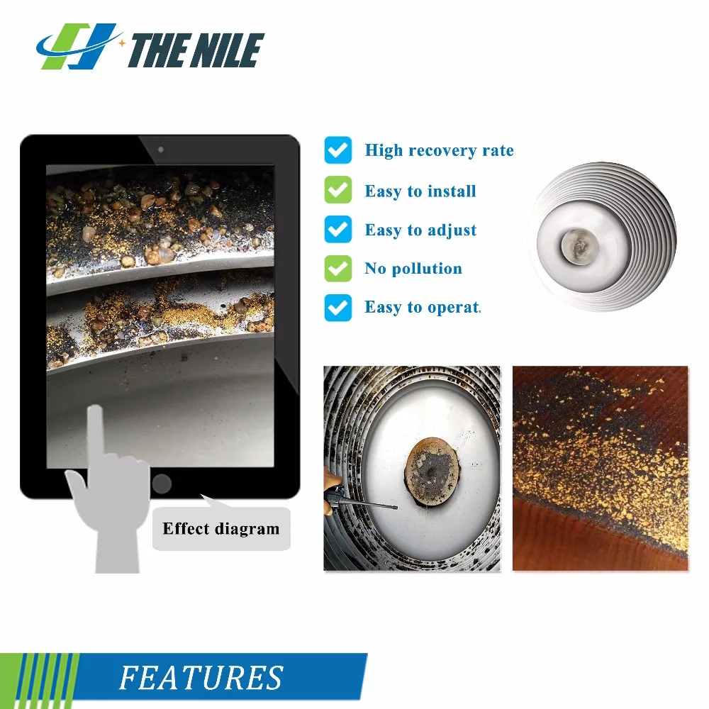 Gold Refining Equipment Mini Gold Concentrator Extraction Machine For Sale