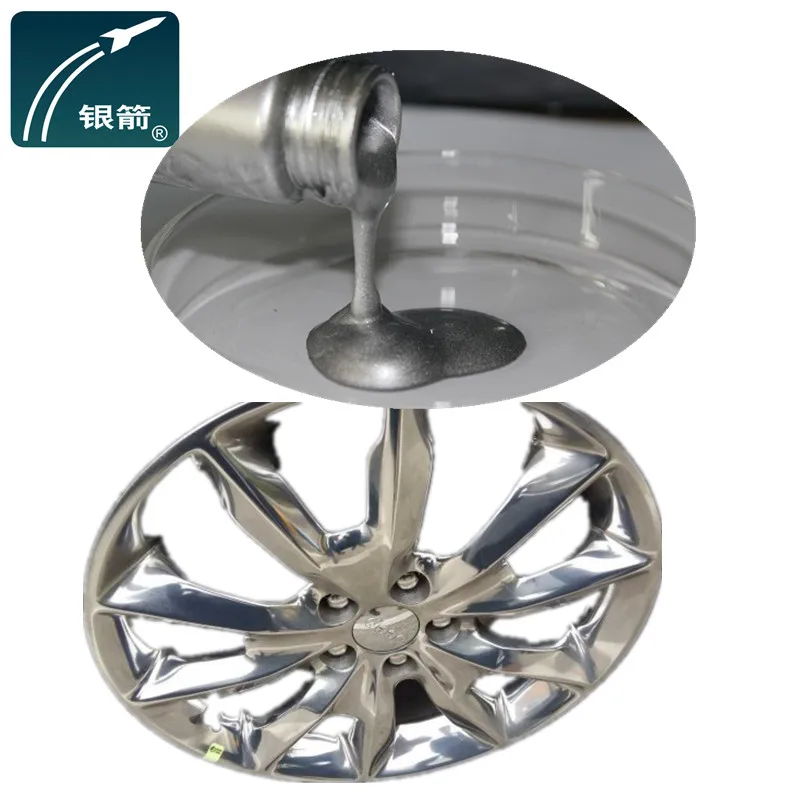 VMP хромовое покрытие, вакуумный металлический пигмент для распылительной краски