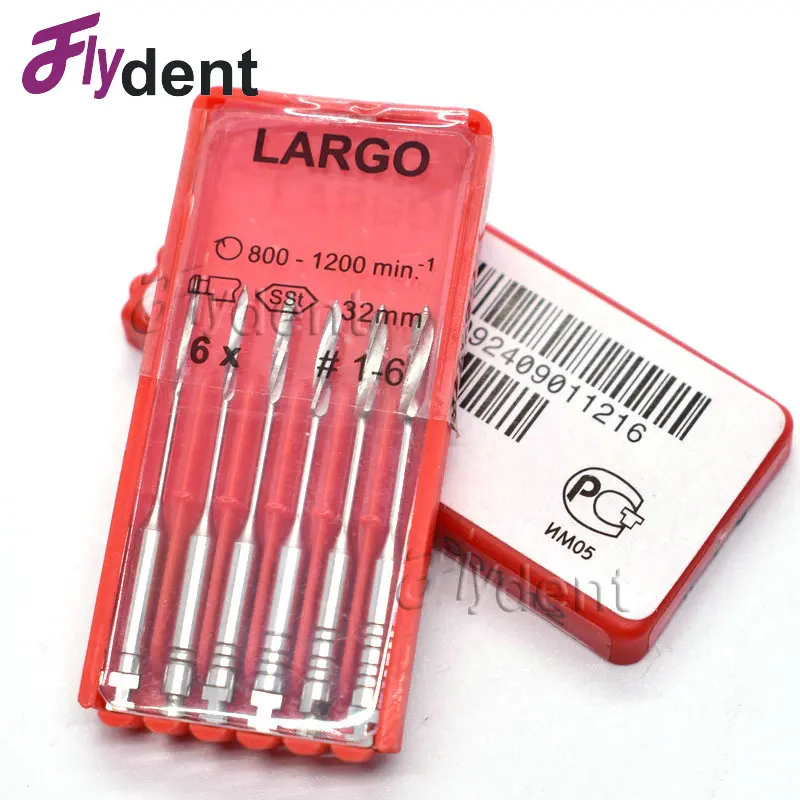 
Dental drills largo Endodontic Reamers Drill Burs peeso reamers for dentist root canal use 